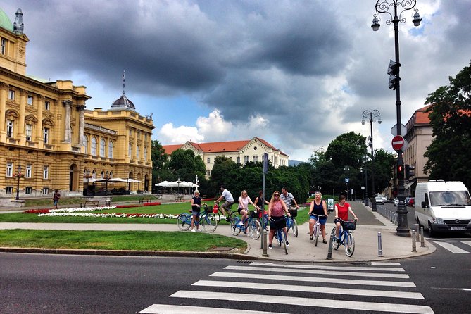 All of Zagreb Bike Tour - Getting Started at Blue Bike Zagreb: Find the Courtyard, Then Ride