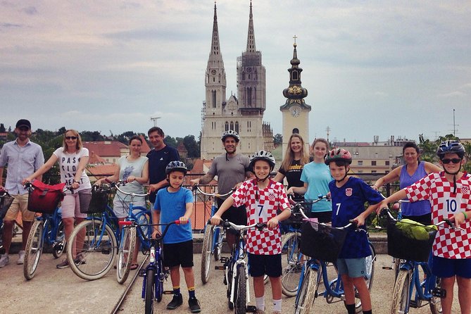 All of Zagreb Bike Tour - Tesla to Teatre Nacional Croata: Big Names Early On