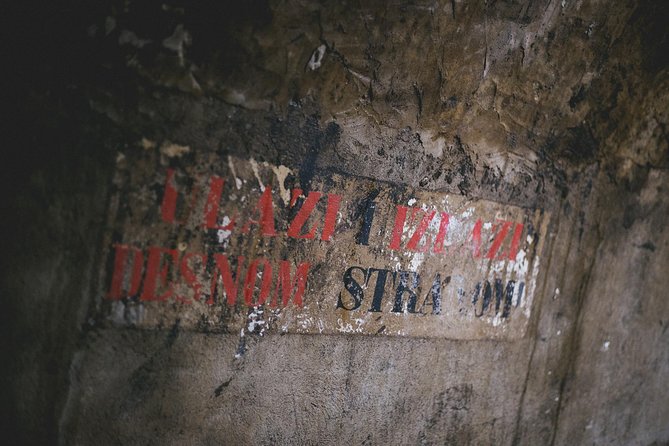 Communism & Croatian Homeland War Tour - Kaptol Basement and the Homeland War Multimedia Exhibit