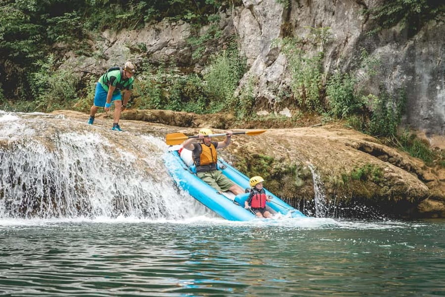 From Zagreb: Mrežnica kayaking & Rastoke village - day trip - Rastoke village: watermills, falls, and a 45-minute reality check