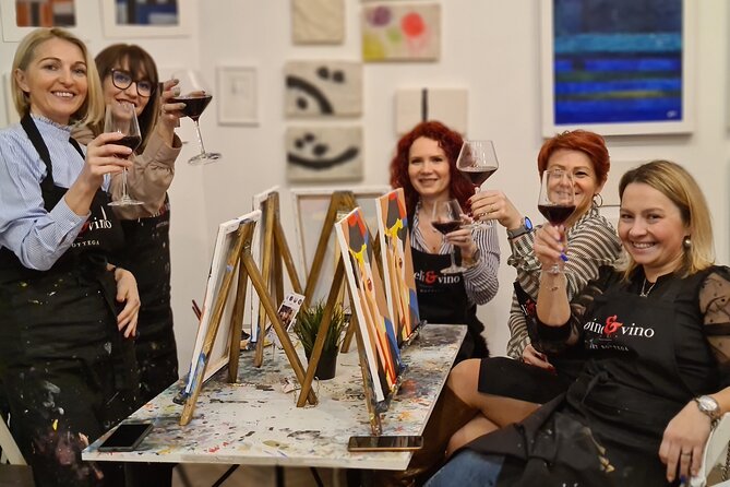 Painting party at Art Bottega - Paint & Wine Studio in Zagreb - Practical Tips That Make Your Night Smoother