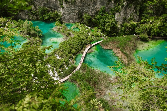 Plitvice Lakes and Rastoke Small-Group with Ticket (ENG or ESP) - Panoramic train ride: a break that still keeps you seeing the park