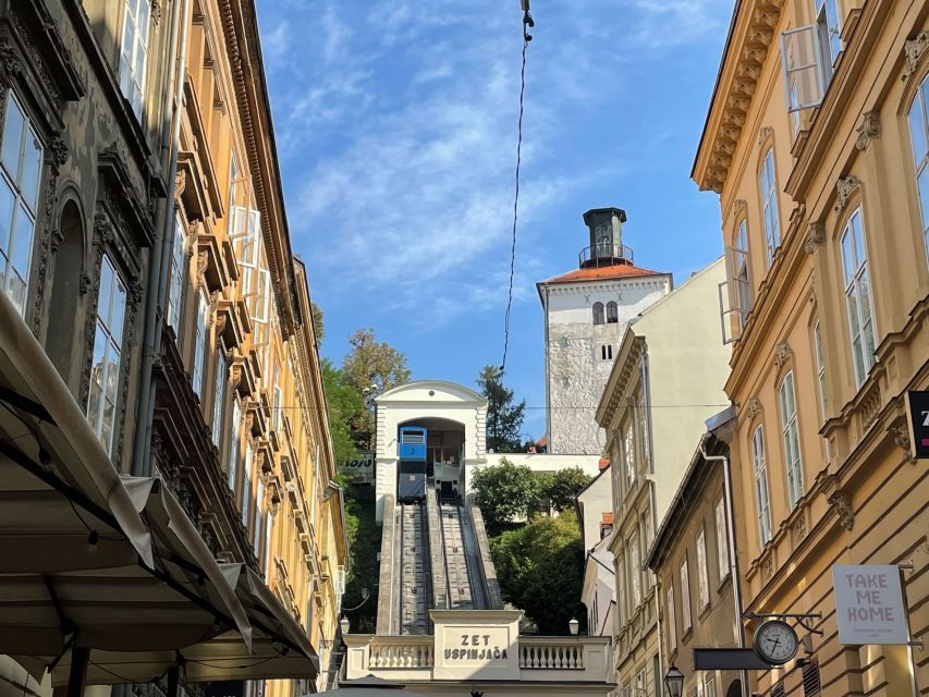 Private Walking Tour of Zagreb - Lotrščak Tower and St Mark’s Church: postcard symbols with explanations
