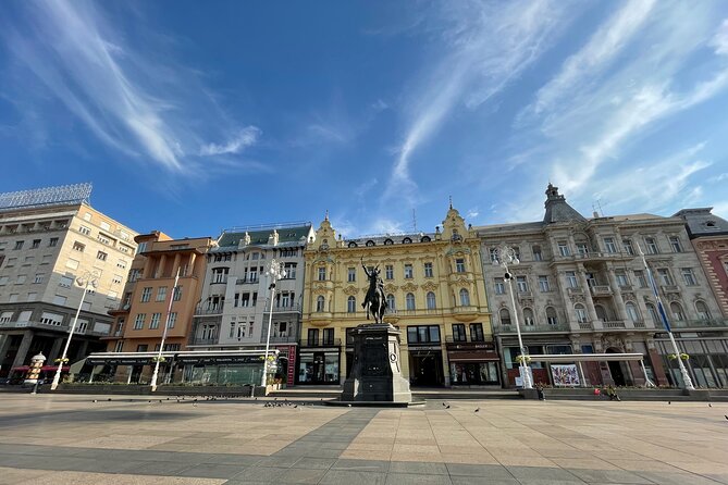 Private Walking Tour of Zagreb - Strossmayer Promenade and St. Mark’s Square: where the rooftops make sense