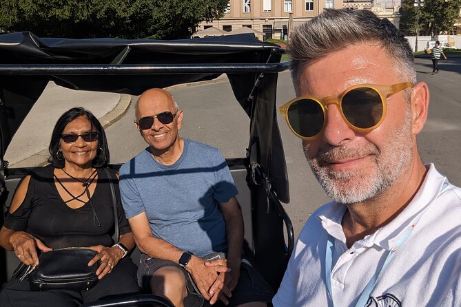 Private Zagreb Pedicab Tour - Upper Town Gornji Grad: your panorama start point