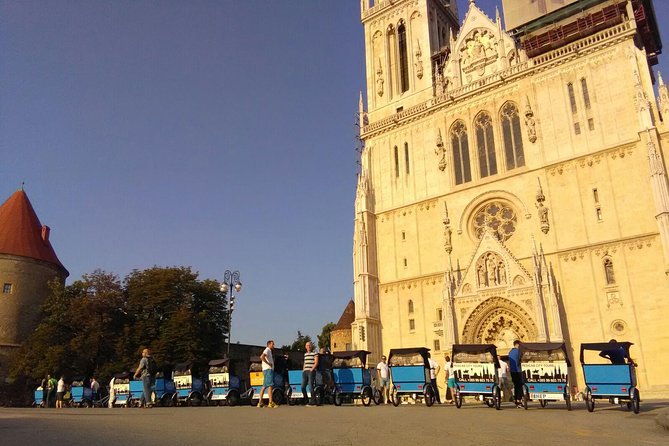 Private Zagreb Pedicab Tour - Ban Josip Jelačić Square: end with Zagreb’s people-and-coffee energy