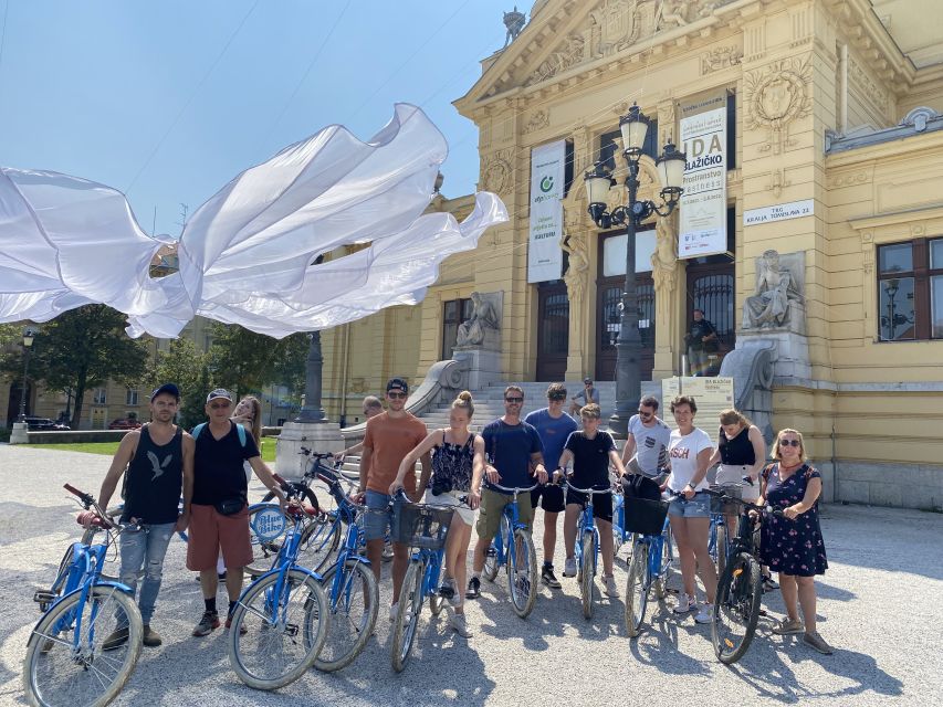 Zagreb: 2.5-Hour Highlights Bike Tour - Short riding segments that prevent fatigue (and keep energy up)