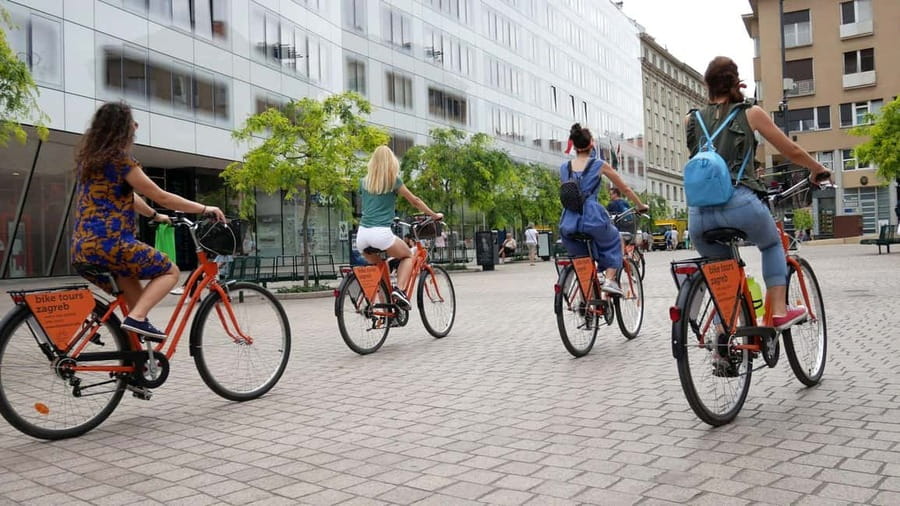Zagreb: 3–Hour Classic Bike Tour - St Mark’s Square: The Short Stop That Changes How You See Zagreb