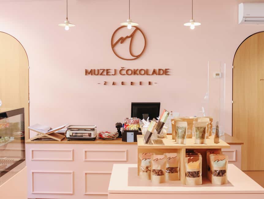 Zagreb: Chocolate Museum Entry Ticket - Grinding cocoa beans and making a foamy drink: hands-on stations that teach fast