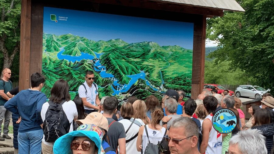 Zagreb: Plitvice With Secured Tickets, Boat And Train Ride - The boat ride to the upper lakes: short, scenic, sometimes slower