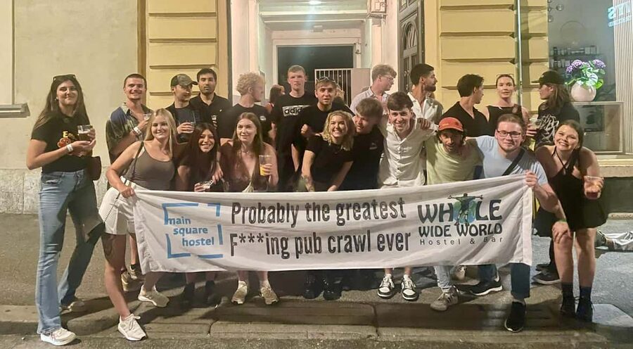 Zagreb: Pub Crawl, 1-Hour of Unlimited Drinks, & Club Entry - Two Bar Stops That Set Up the Club Night