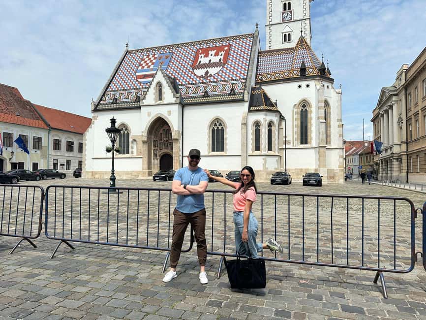 Zagreb: Small Group Walking Tour City Center and WW2 Tunnels - Cathedral of Zagreb: the landmark and the scars that came with it