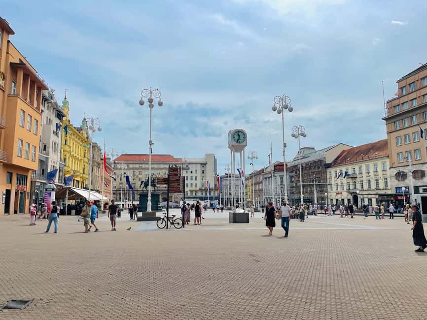Zagreb: Small Group Walking Tour City Center and WW2 Tunnels - Dolac Market and Tkalčićeva Street: everyday Zagreb, not just architecture